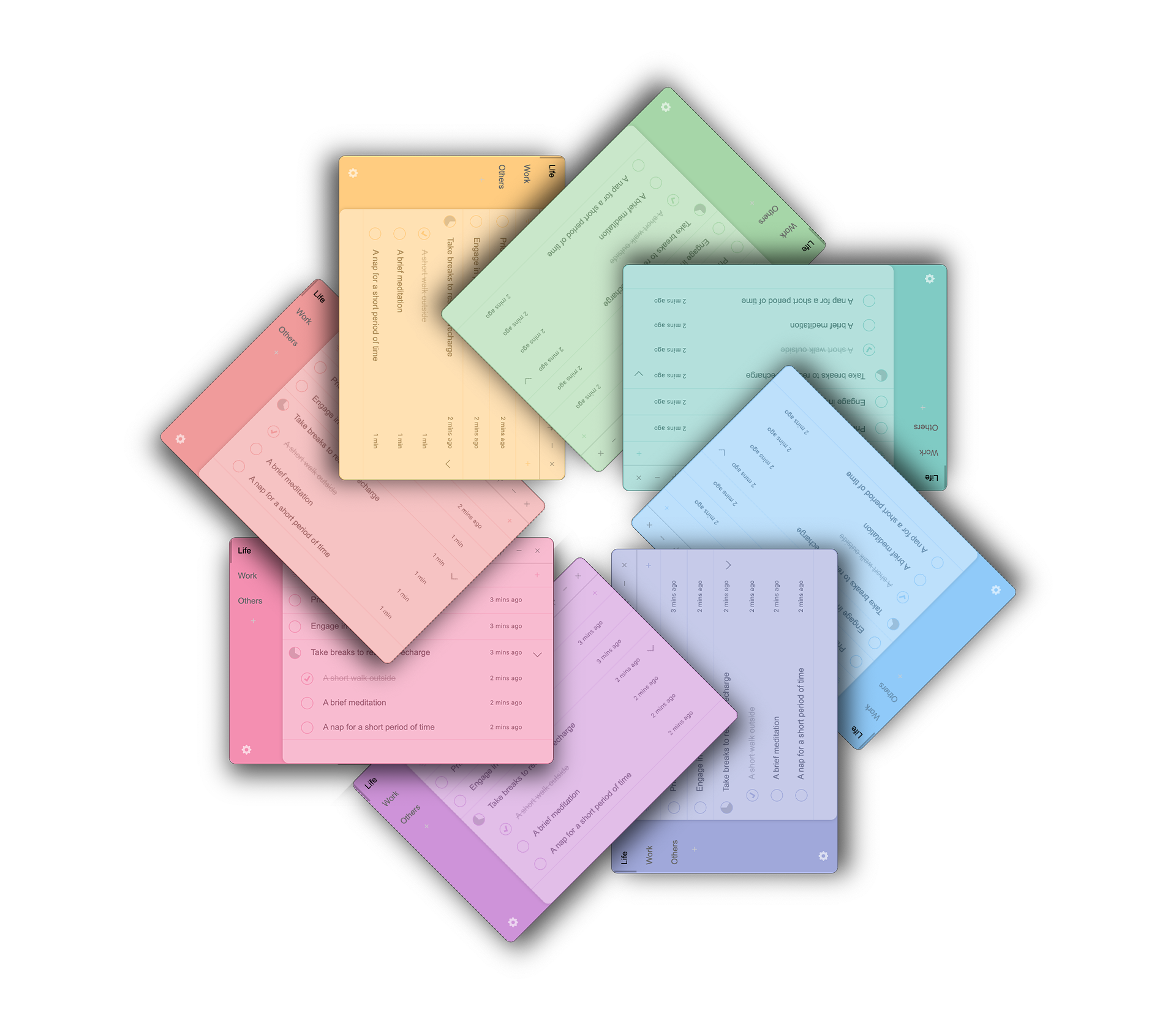 Multiple color themes for the outliner